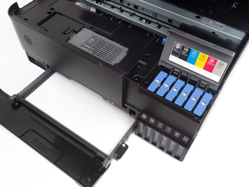 Inkjet printer input tray