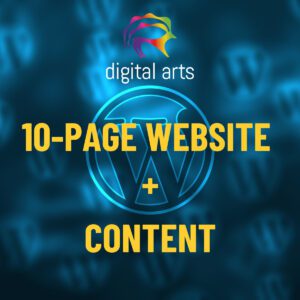 10 page website + content