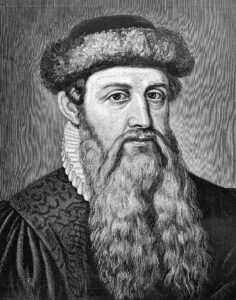 Johannes Gutenberg - the inventor of the printing press